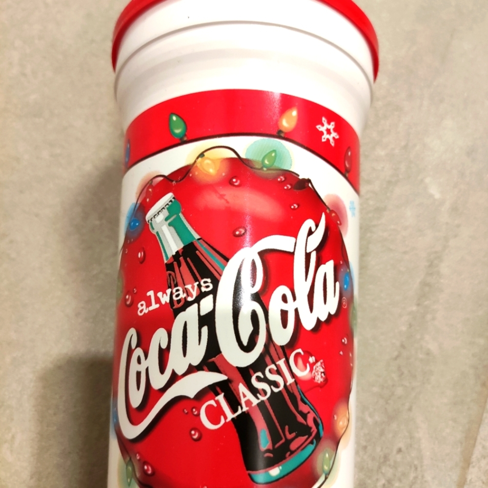 ALWAYS COCA COLA SANTA DRINK CUP